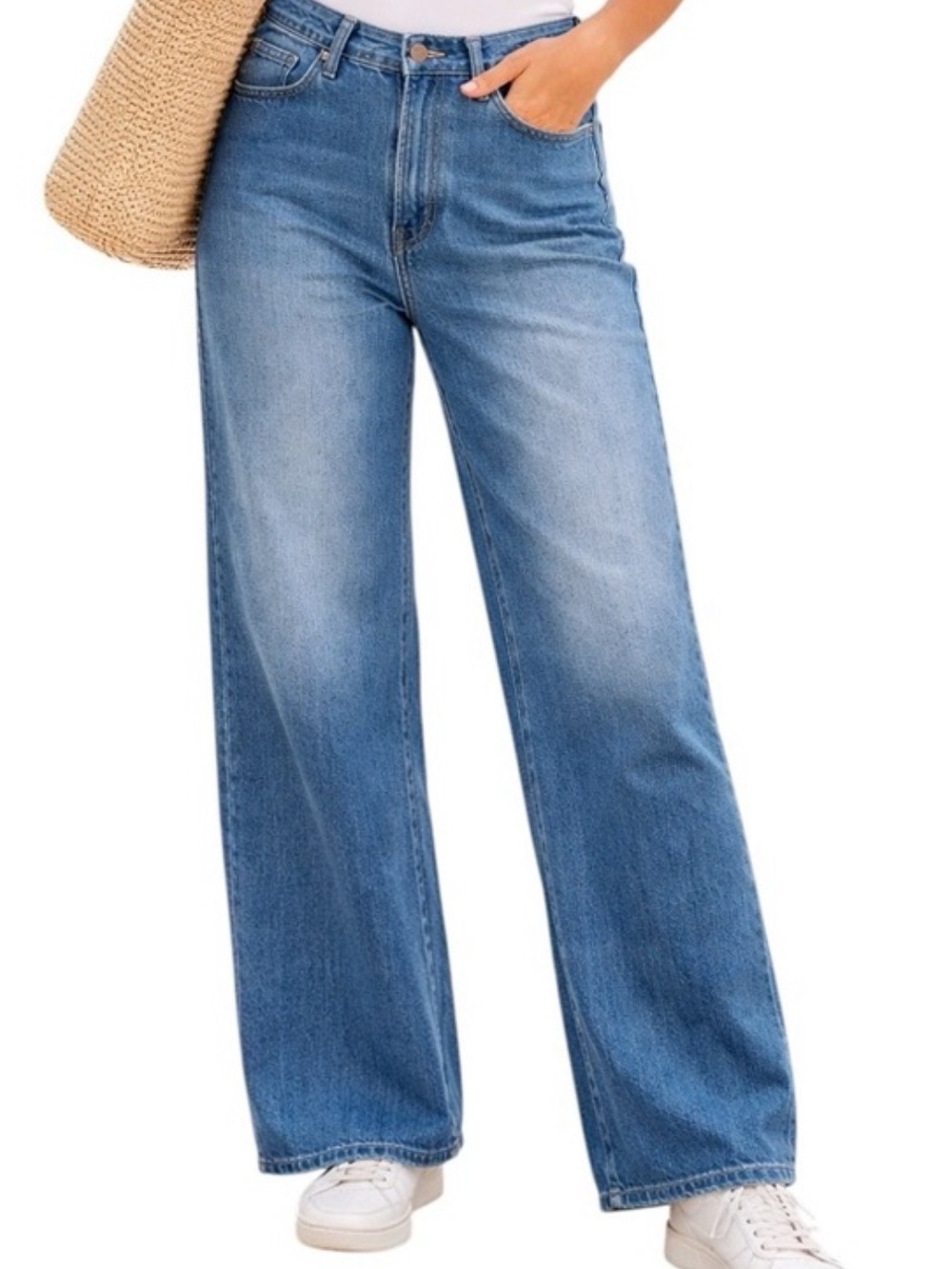 Universal Thread NWT 6 28R High-Rise Wide Leg relaxed Jeans